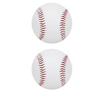 PU Elastic Soft Filling Training Baseballs High Elastic Wear Resistant Practice Softballs for Baseball Batting Training Suitable for Iron Baseball Bat Solid Wood Bat Aluminum