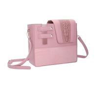 PU Embossed Reptiles Design Water Bottle Holder Adjustable Strap Fashion Cup Holder BagFor Outdoor Hiking Gym Sports Travel Friendly Beverage Sleeve Pack