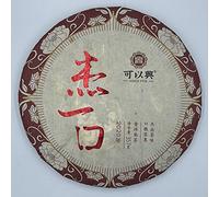 Pu-Erh tea,2020,Keyixing,杰一口 Take a bite,357g,Cooked