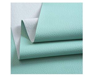 PU Fabric Leather 140cm x 100cm, 0.7mm Thick Faux Leather Material Sheets Leather Repair for Upholstery Crafts, DIY Sewing, Sofa, Handbag, Hair Bows Decorations, (Color : Light Green, Size : 1.4X1m