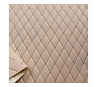 PU Fabric Leather 6mm Thick Faux Synthetic Leather Material Sheets for Upholstery Crafts, DIY Sewings, Sofa, Handbag(Beige,1.6X3m)