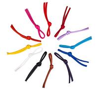 PU Faux Leather Cord Trimming Tie Rope,Padded Soft Strong Leatherette String,5mm Width,12 Funky Brights & Natural Colours Home & Outdoor Crafts,Thonging & Jewellery Making Neotrims