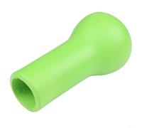 PU Fishing Rod Butt Cushions with 8mm EVA Padding for Big Fish Battles - Shock Absorbing, Pressure-Relieving Gimbal Belt Holder for Anglers, 14.5cm Comfortable Rod Rest(Green)