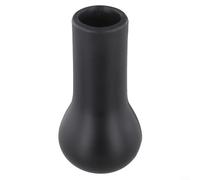 PU Fishing Rod Butt Cushions with 8mm EVA Padding for Big Fish Battles, suitable for All Rod Types - Rod Rest & Holder Accessory(Black)