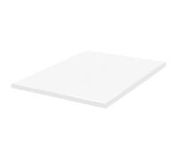 Beliani Mattress Topper CALM 140 x 200 cm (EU Double), White