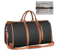 PU Folding Suit Storage Bag Large Capacity Hand Luggage Multifunction Travel for Women Man Shoulder Organizers Travel Duffle