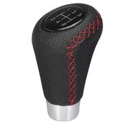 Pu for Car Gear Shift Thread Leather 5-speed Manual Knob Transmissions - Metal Core Adapted Design Fits 8mm/10mm/12mm B Adapters - Automatic