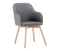 PU Guest Chair - Upholstered Armchair with Armrests - Ideal for Home or Office, Conference Room and Reception Seating