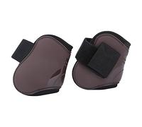 PU Horse Leg Guard, Thickened Obstacle Leg Protector for Front and Hind Legs, Elastic Neoprene Support with Nylon Hook and Loop, Breathable Joint Protection for Jumping and (A pair of medium hind