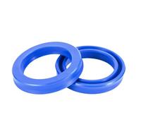 PU Hydraulic Cylinder Seal Polyurethane Hydraulic Radial Piston Rod Oil Seal Blue Multiple Sizes Pack of 2(112x132x16mm)