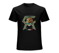 PU KOU Cotton Saul Alvarez Canelo Logo O-Neck 100% Cotton Short Sleeve Unisex T-Shirt XXXL Black