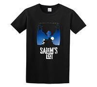 PU KOU Salem'S Lot Horror Movie O-Neck 100% Cotton Short Sleeve Unisex T-Shirt L Black