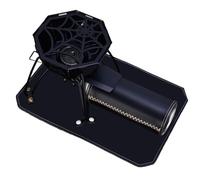 PU Leather 11.81 x 7.87 Inches Protection PadStove Top Mat, PU Leather Protection Pad, Non-slip Stove Pad, Portable Camp Stove Mat, Hiking Stove Accessories, Stove Base Protector, Camping Stove Mat,