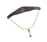 PU Leather Adjustable Length Neck Strap Padded Saxophone Harnesses Replacement Easy Use Adjustable Strap Comfortable