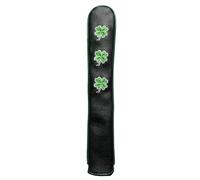 PU Leather Alignment Stick Case - Golf Training Case with Plush Lining | 13.78 x 2.17 Inch Protective Case for 2 Sticks | Exquisite Golf Accessories for Use on Practice Grounds Ideal for
