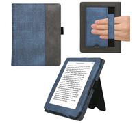 PU Leather and Synthetic Suede Case for Kobo Aura Edition 1