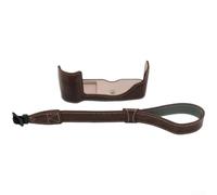 PU Leather Base Case for Olympus E-P7 Compact(dark brown)