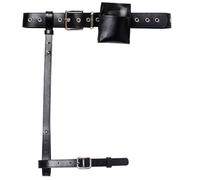 PU Leather Belt for Women, Adjustable Leg Strap Thigh Holster with Detachable Cigarette Case Pouch for Hip Hop Punk Rave Fantasy Pouch