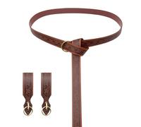 PU Leather Belt Potion Bottle Belt Bag Skirt Hikes Waist Bag Medieval Renaissances Costume Set Halloween Accessories