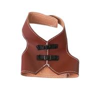 PU Leather Bird Vest | Vintage Adjustable Bird Clothing - Pet Accessories for Indoor Outdoor Window Patio Balconies Yard Garden Courtyard Playground Hammock Inside