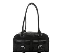PU Leather Boston Pillow Handbag Large Capacity Leisure Armpit Bag Multi-Pocket Casual Tote Bag Travel Shopping Work Handbag