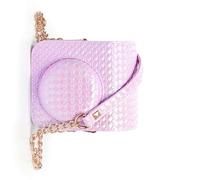 PU Leather Camera Case Bag Protective Covers for Mini12 Instants Camera Case with Removable Straps