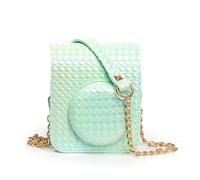 PU Leather Camera Case Bag Protective Covers for Mini12 Instants Camera Case with Removable Straps