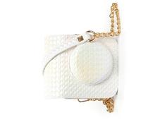 PU Leather Camera Case Bag Protective Covers for Mini12 Instants Camera Case with Removable Straps