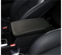 PU Leather Car Armrest Box Center Console Lid Armrest Cover Car Accessories For Hyundai For Tucson 2015-2018 Gearshift Cover(Black)