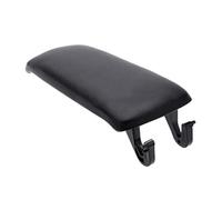 PU Leather Car Armrest Latch Cover Center Console Storage Box Lid Compatible With A4 S4 A6 C5 2000-2006 4B0864245AG(Color Name: Black)