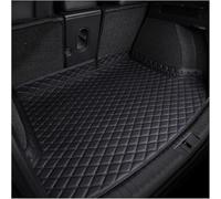 PU Leather Car Boot Liner for Kia Rio 2011-2023, Waterproof Diamond Quilted Trunk Mat Scratch Resistant Cargo Area Protector Boot Carpet Pad,All-Black