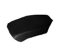 PU Leather Car Center Armrest Arm Rest Box Case Cover Cushion Pad For Skoda For 2007 2008-2018 2019 Hand Support(15-20 Black Black)