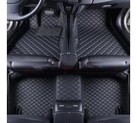 Pu Leather Car Floor Mats for Peugeot 2008 E2008 2020-2023,Full Coverage Front+Rear Row Mats,Right Hand Drive,C-Black