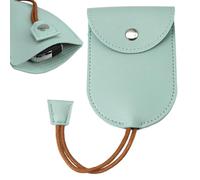 PU Leather Car Key Covers | PU Leather Case Car Holder - All-Around Protection Handmade Vehicle Key Holder, Not Easy To Pull Down Bag for Work Business Trip Shopping