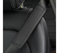 PU Leather Car Seat Belt Pads for Kia ProCeed 2019-2026, Diamond Quilted Auto Shoulder Strap Covers Cushion Protector Comfort Driving Accessories,Black
