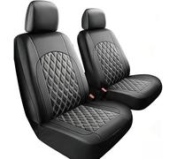 PU Leather Car Seat Covers for BYD Song Plus 2021-2026,A/Black-2seat