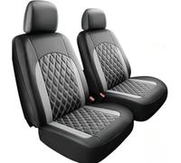 PU Leather Car Seat Covers for BYD Song Plus 2021-2026,A/BlackGrey-2seat