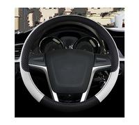PU Leather Car Steering Wheel Cover For MG For HS For ZS For EV For MG3 3SW For MG5 For MG6 For MG7 For ZR For EHS For EZS For GT Car Steering Wheel Protector(O shape White)