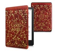 kwmobile Case for Kindle Paperwhite 11 Gen 2021 - PU Cover w/Magnet - Good Story Yellow/Orange/Red