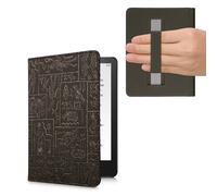 PU Leather Case Cover w Strap for Amazon Kindle Paperwhite 11 Generation 2021