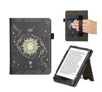 PU Leather Case w Stand and Strap for Amazon Kindle Paperwhite 11 Generation