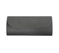 PU Leather Case with Foldable Design and Internal Dividers for Tips Shafts Wings and Spare Components for Practice Travel or Competitive Play (Gray)