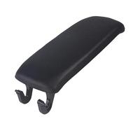 PU Leather Center Console Armrest Lid Cover For Audi A6 C5 1998-2005 Arm Rest Storage Box Pad Latch(Black)