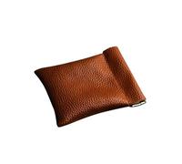 PU Leather Change Purse for Men Women Black Brown Mini Coin Purse Card Holder Money Bag Small Coin Storage(10,2PCS)