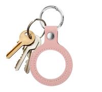 PU Leather Coin Purse Keyring | Transparent Window - Key Ring Case Wallet Case in PU Leather - for Young Adults Collectors Women Students Travel Transport Backpack, pink, Please refer to the