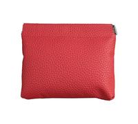 PU Leather Coin Purse Metal Spring Top Closure for Easy Access Small Change Purses Card Holder Compact Money Wallet Secure Snap Closure