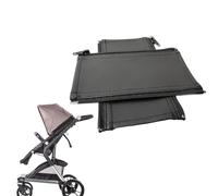 PU Leather Cover - Armrest Cover, Pushchair Handle Protector | Perfect for Pushchairs and Car Seats, Improves Comfort and Ergonomics, Ideal for Walks with Baby