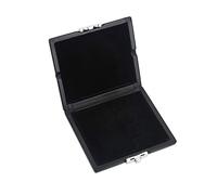 PU Leather Cover Black Bassoon Reed Container Box Case with Slots for Storaging 3pcs Reeds For Bassoon Lovers , Playing Accessories