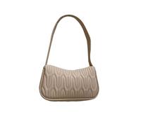 PU Leather Crescent Hobo Shoulder Bag With Zip - French Style Romantic Small Minimalist Tote for Women Girls - Card Organizer Holder Purse Gift