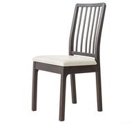 PU Leather Dining Chair Cover, Waterproof and Stain Resistant with Elastic Straps for a Secure Fit on Standard Chairs (white)